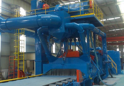 鋼板拋丸機(jī)，型材除銹設(shè)備