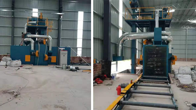 臥式拋丸機(jī) 臥式拋丸機(jī)