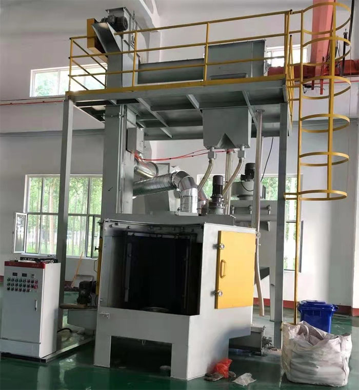 轉(zhuǎn)臺(tái)式拋丸機(jī) 轉(zhuǎn)臺(tái)式拋丸機(jī)