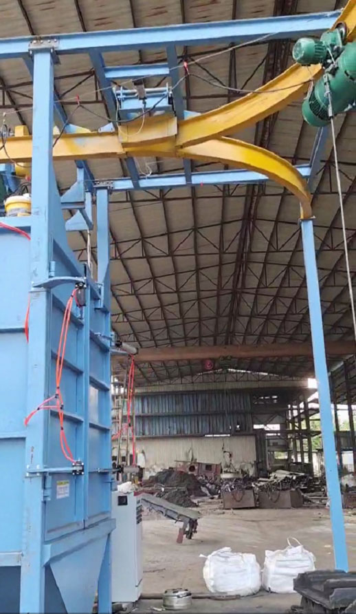 雙吊鉤式拋丸機 雙吊鉤式拋丸機